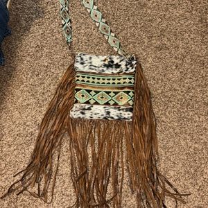 Dancing Cactus Crossbody Purse